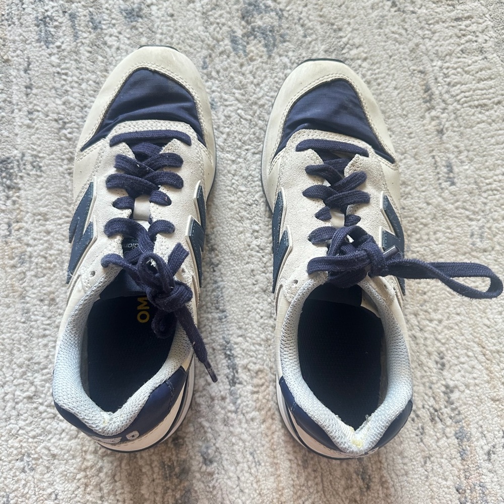 New Balance Blue and White Athletic Shoes